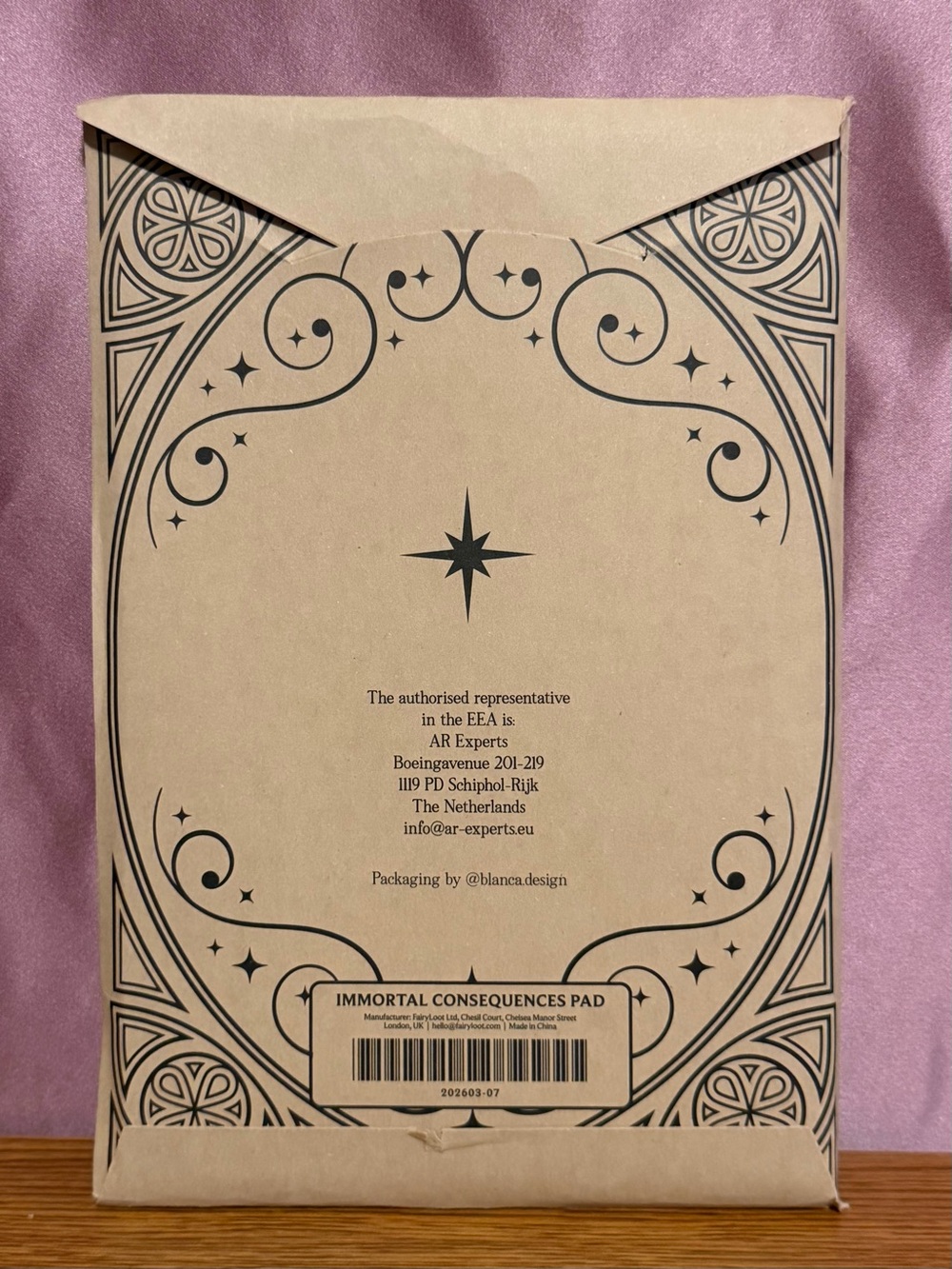 Fairyloot Immortal Consequences Monthly Memo Pad - Picture 4 of 4